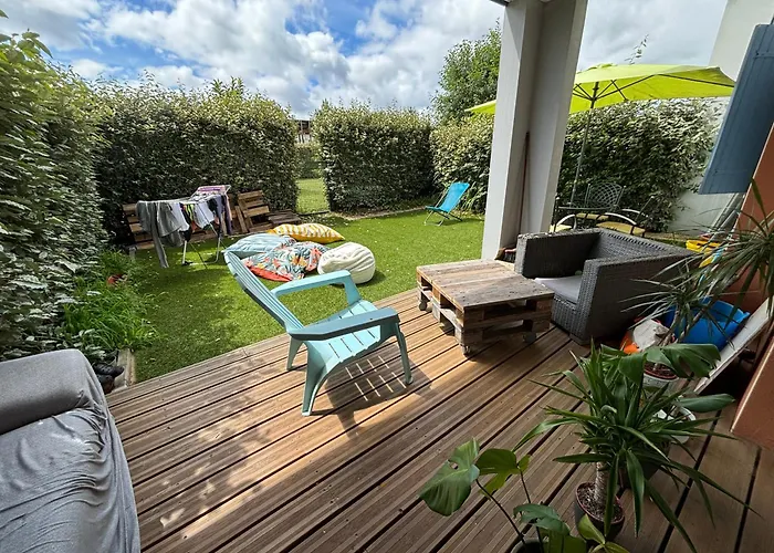 Au Calme A 10min Des Plages - Avec Rez De Jardin Et Terrasse Bénesse-Maremne